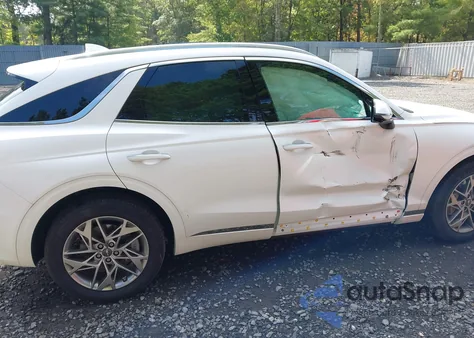 2025 Genesis Gv70 2.5T Awd из США, поврежденный, VIN KMUMADTB8SU202404